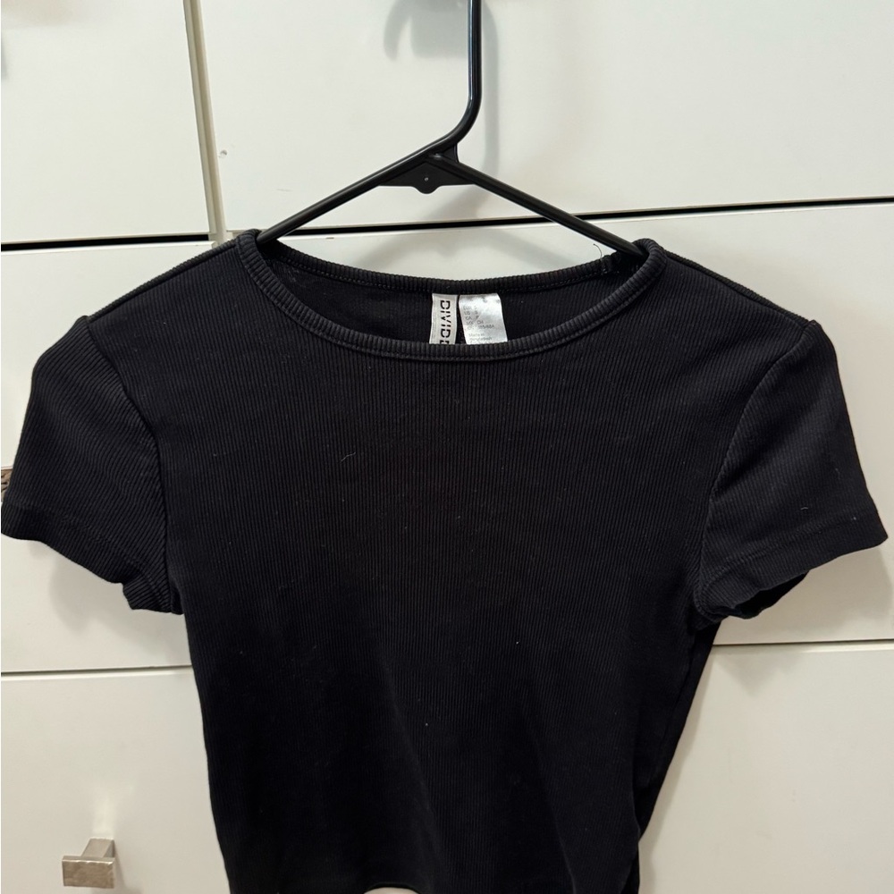 Black Crop Top